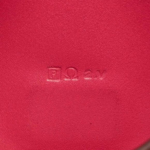 Hermes Rose Jaipur Epsom Leather Palladium Plated Bearn Wallet - Picture 8 of 9